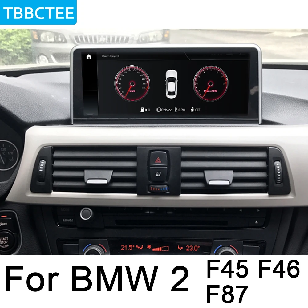 Sale For BMW 2 Series F45 F46 F87 2018~2019 EVO Car Radio GPS Android Navigation AUX Stereo multimedia HD touch screen original 3