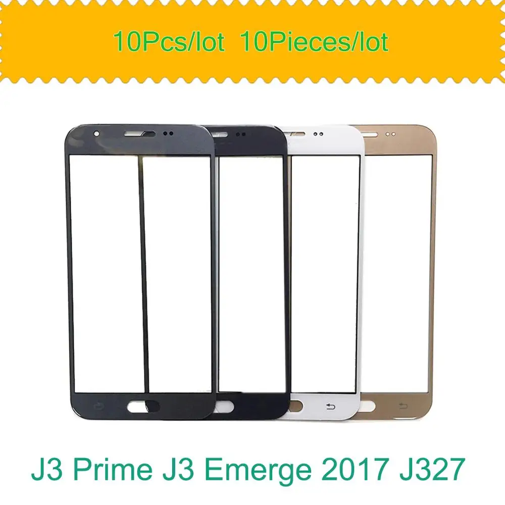 10 шт./лот для Samsung J3 Emerge J327 / Galaxy Prime 2017 LTE J327T J327A сенсорный экран передняя панель