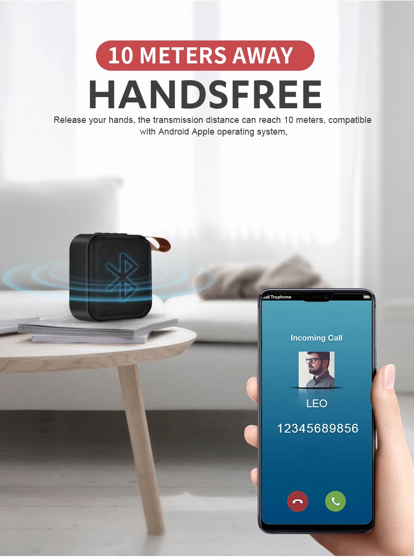 T5 беспроводной Bluetooth мини-динамик стерео портативный динамик s сабвуфер Bluetooth 4,2 с SD FM наружная Колонка громкий динамик