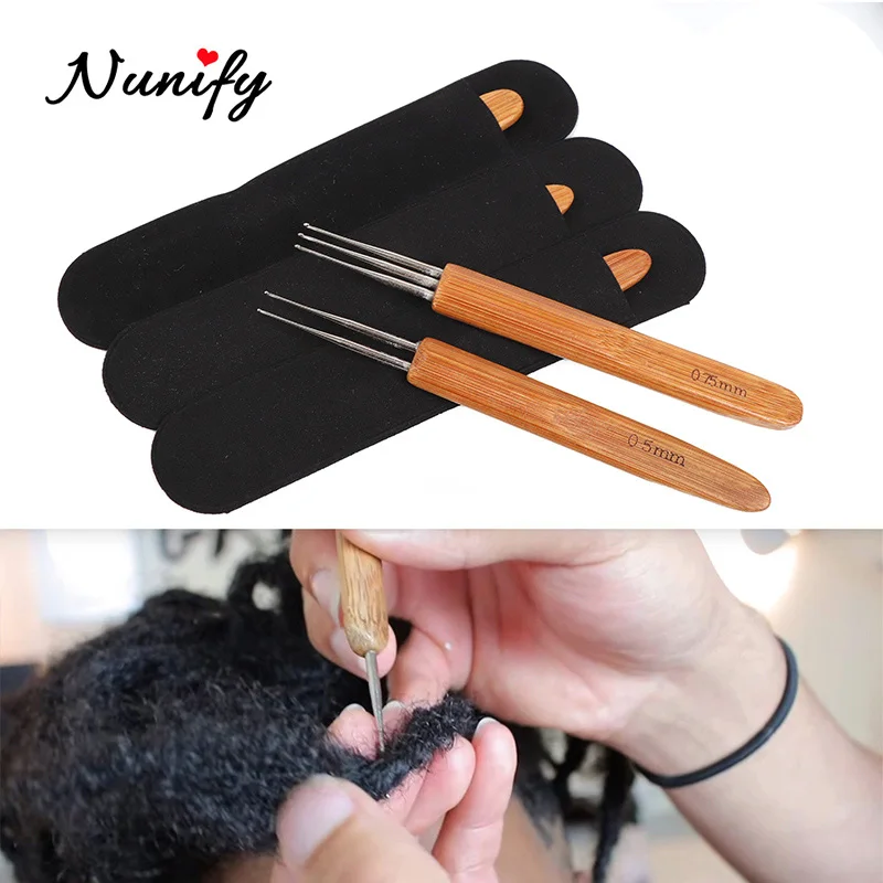 Nunify Weaving Latch Hook Needle Dreadlock Crochet Wig Hair Needle For  Micro Braids Tools Hair Accessories Tools For Making Wigs