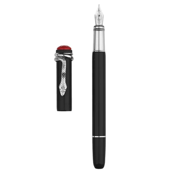 

Moonman F9 Luxury Stationery Metal Pen Business School Student Classic Writing Gifts Ink Absorbing Office Snake Spider Smooth
