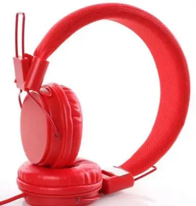 QIUBOSS Wired Headband 10color Kids Extender Ear Headphones XN005