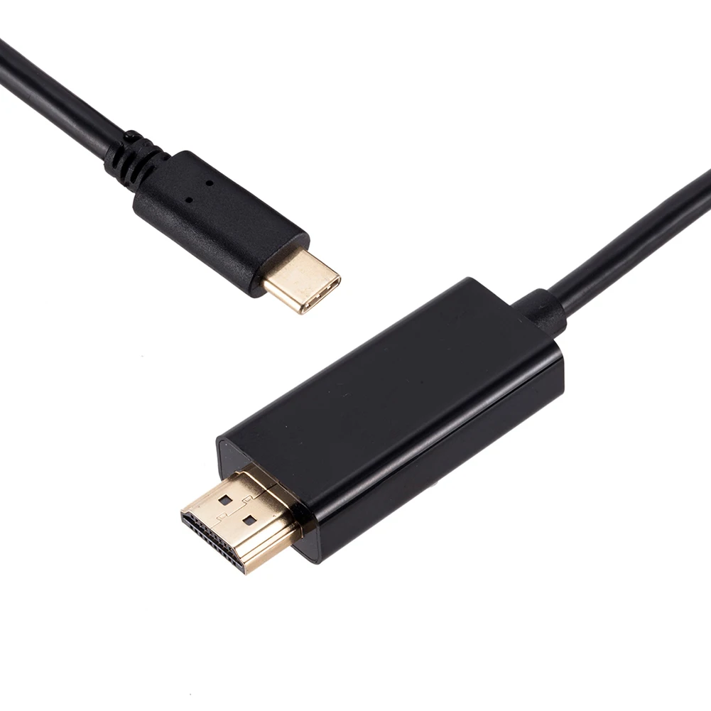 1 8 m USB 3 к HDMI кабель монитора проектора HDTV Тип C 4K 1080P конвертер|Адаптеры Type-C| |