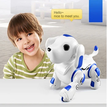 

RC Robot TOYS Electronic Pets Robot Dog 2.4G Radio Dance Voice Control Programmable Touch-sense Music Song Toy for Kids Gift