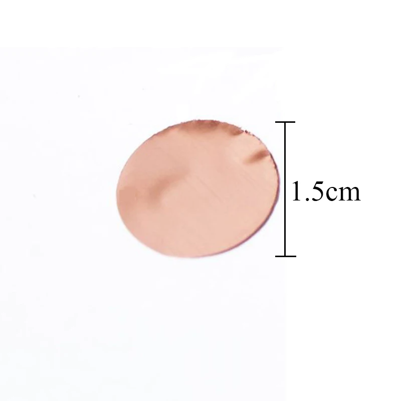 Confetti Wedding Decoration Baby Shower Decorations Birthday Gold Silver Rose Gold Party Confetti 1.5cm Circular Mirror Party Decorations Paper Confetti Rose Confetti Hand Throw Confetti Poppers