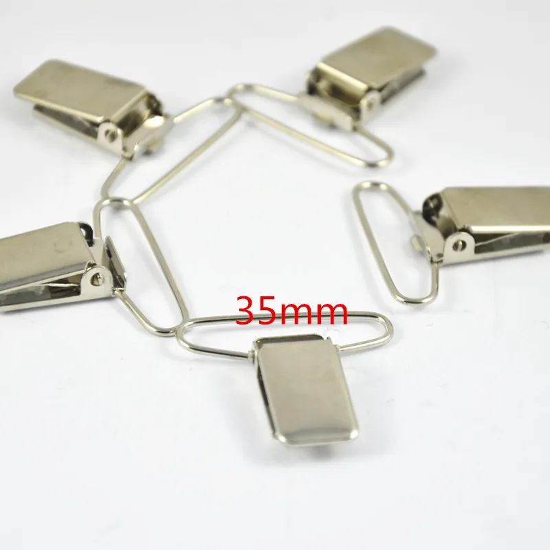 30 шт. Металлические Держатели Для сосок на подтяжках с пластиковыми крафтовыми