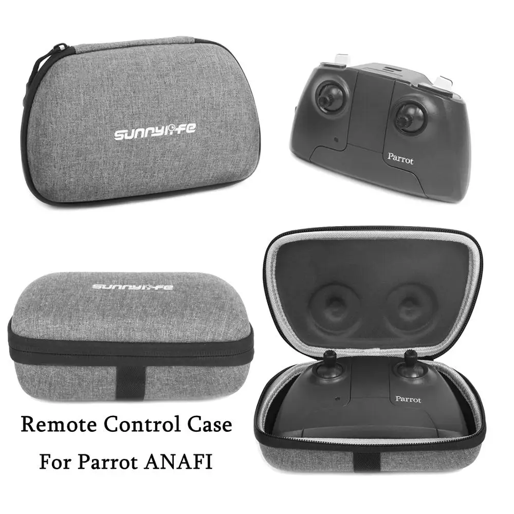 Portable Parrot ANAFI Remote Controller Storage Bag Case Hand Held for Travel Carrying Box For Accessories | Электроника