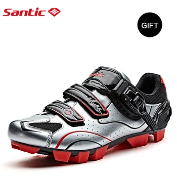 

Santic Men Cycling MTB Shoe Road Bike Shoes Athletic Racing Team Bicycle Shoes Breathable Zapatillas De Ciclismo Carretera