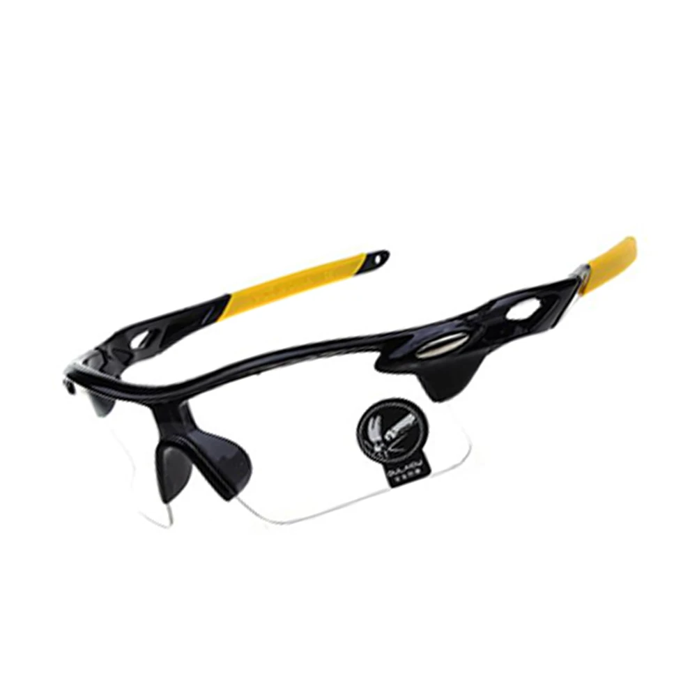 C09 Light Yellow Cycling Eyewear Glasses Outdoor Sport Mountain Bike MTB Bicycle Glasses Motorcycle Sunglasses Eyewear Oculos Ciclismo - Цвет: C09 Light Yellow
