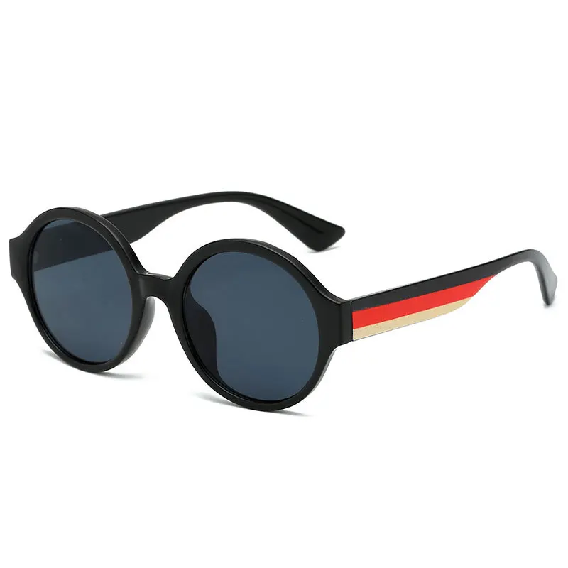 Модные детские очки, круглые солнцезащитные очки для детей, роскошные брендовые солнцезащитные очки для маленьких девочек, милые очки UV400, уличные Gafas