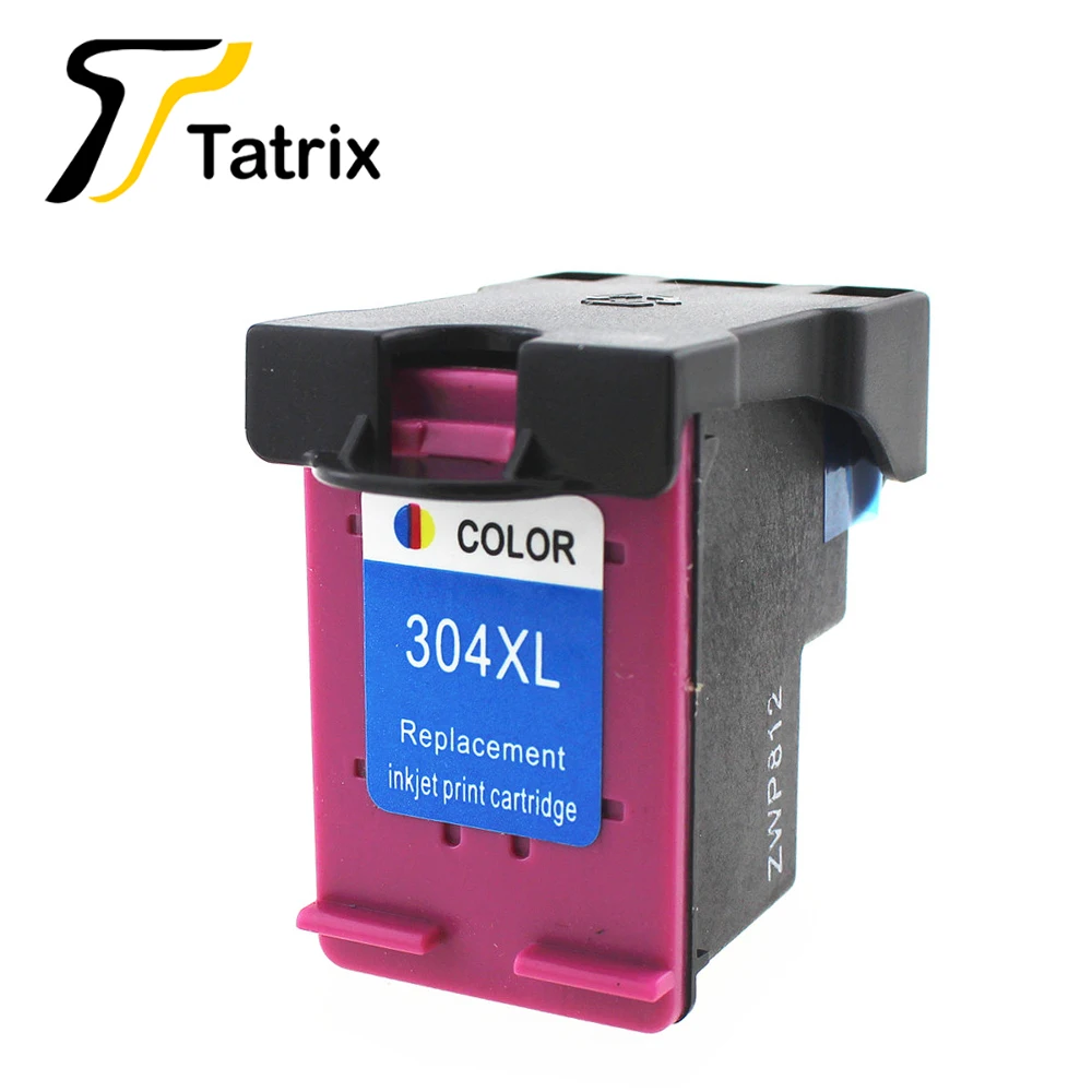 Tatrix 2PK для hp 304 hp 304xl переработанного чернильного картриджа для hp 304 для hp с чернилами hp Deskjet 3720 3721 3723 3724 3730 3732 3752 3755 3758 принтер