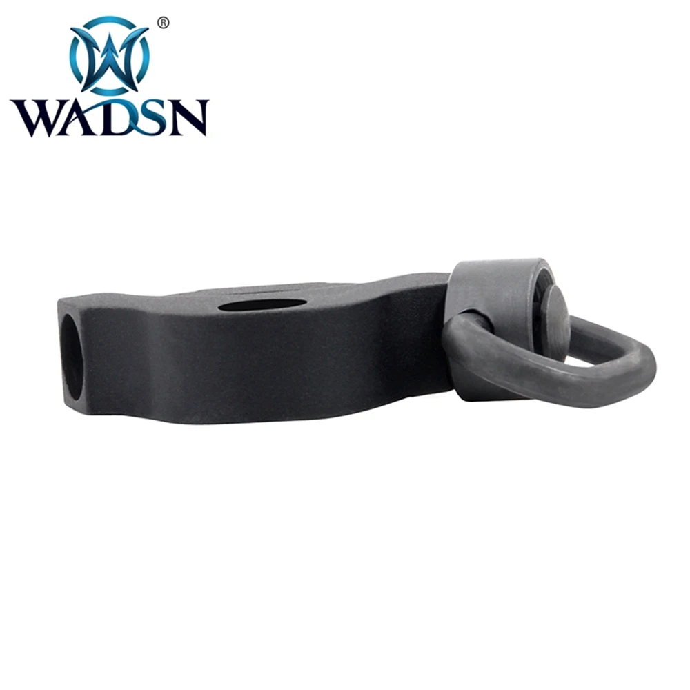 WADSN Тактический PWS стиль черный Ambidextrous Стоковое кольцо для слинга pws сток база слинг адаптер для M4 AEGS Охотничьи аксессуары