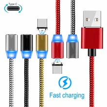 Magnetische Kabel Lader USB Type C Voor LETV LeEco Le 2 pro X527 X626 X622 X620 Max 2X820 cool 1 Pro 3X720 le 2x520x526X625(China)