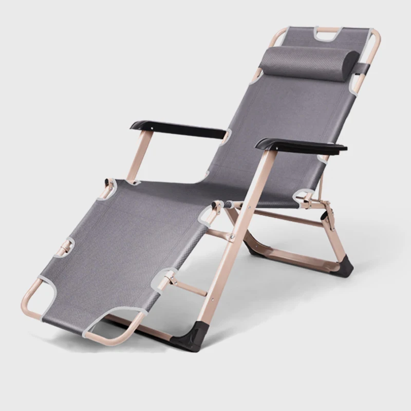 

Folding Recliner Siesta Bed Back Chair Lazy Sofa Beach Home Leisure Portable Balcony Lounge Chair Chaise Lounge