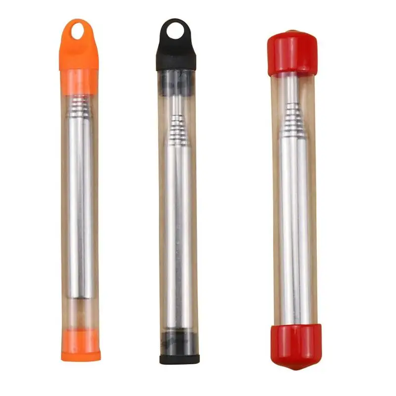 Выдвижная трубочка для приготовления пищи на открытом воздухе выживания