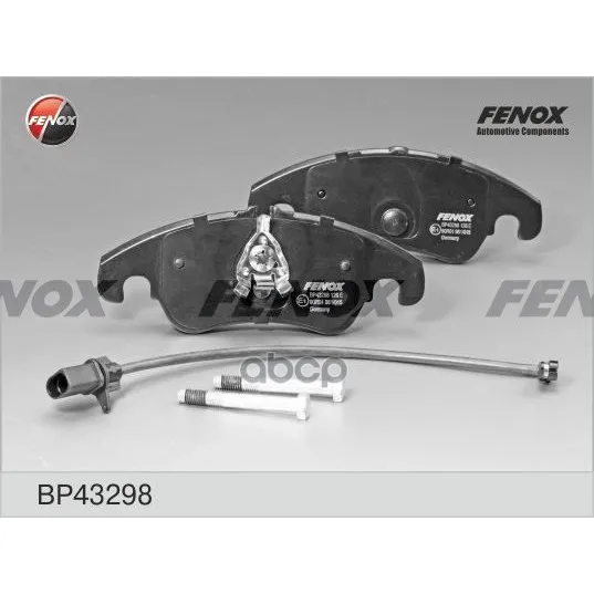 Bp43298_колодки Дисковые Передние! Audi A4 3.0tdi Quattro/3.2fsi Quattro 08 Fenox Bp43298 FENOX арт. BP43298