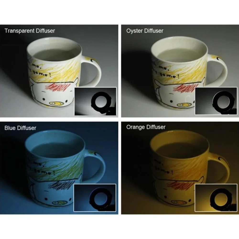 Макро светодиодный кольцевой вспышки Llight с 8 переходное кольцо для Nikon Canon Pentax Olympus Panasonic камеры DSLR