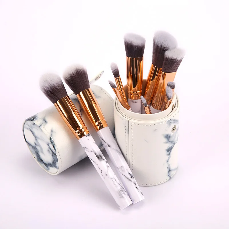 Кисть бочонок для макияжа. Dewal. Кисть бочонок. Кисточка бочонок для растушевки. Кисть бочонок для макияжа.