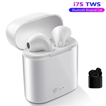 

I7s TWS Earp Wireless Bluetooth Earphone sport Stereo Earbud Bluetooth Headset with Charging Pod for xiaomi for All Smart Phone