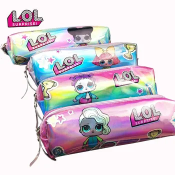 

L.O.L Pencilcase LOL Surprise Dolls Cute Kawaii Pencil Case Bag School Supplies Cartoon Girls Boys Pen Box Pouch Stationery