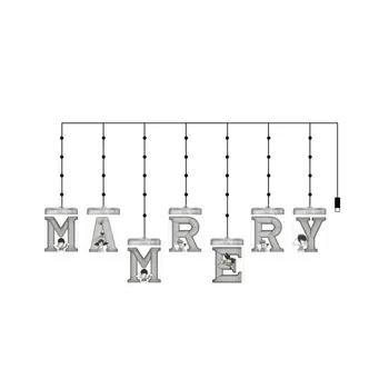 

3D three-dimensional Illuminated letters Light suspension USB low voltage LED Ice lamp bead Remote Control For Halloween holiday