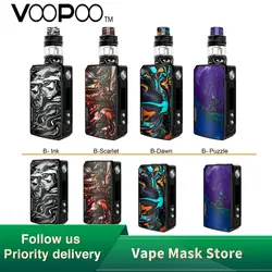 Оригинальный VOOPOO Drag 2 177 Вт TC комплект с VOOPOO Drag 2 Коробка мод и 5 мл UFORCE T2 бак без 18650 батареи мод для вейпинга вейпинг Ecig Vaping