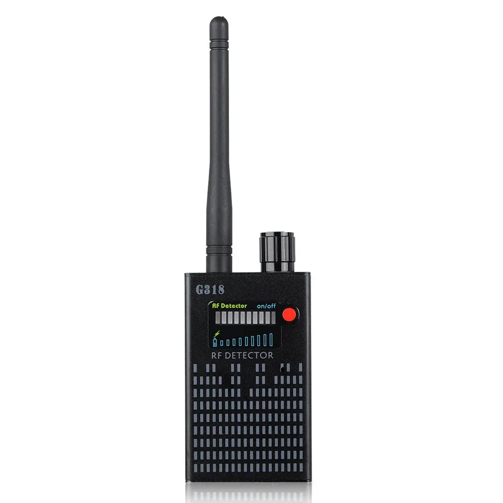 

G318 Anti-Spy Amplification Signal Detector RF Spy Bug GPS Tracker Finder Tracer Finder 2G 3G 4G Detector