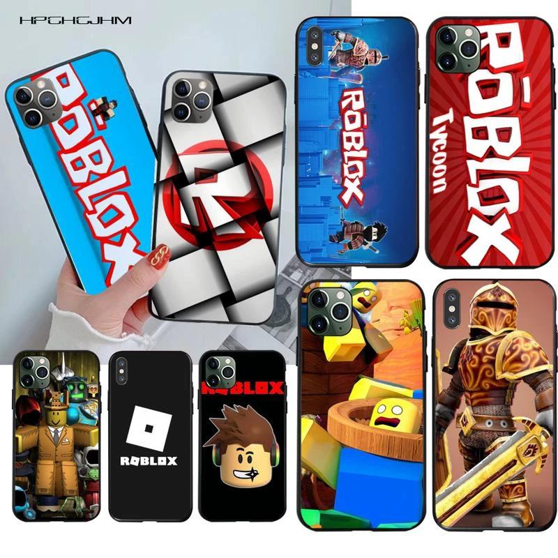 Hpchcjhm Popular Game Roblox Logo Printing Phone Case Cover Shell For Iphone 11 Pro Xs Max 8 7 6 6s Plus X 5s Se 2020 Xr Case Phone Case Covers Aliexpress - roblox pro