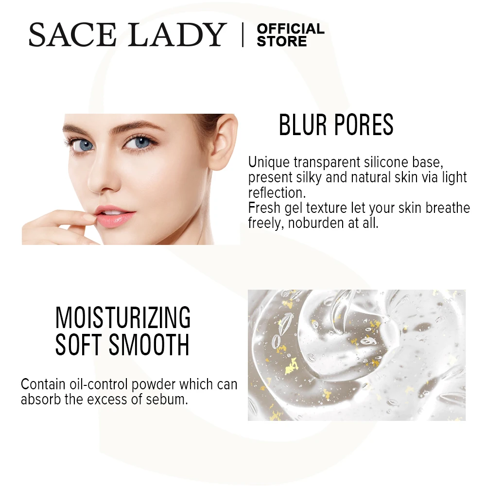 SACE LADY праймер для лица основа макияжа контроль жирности Матовый крем
