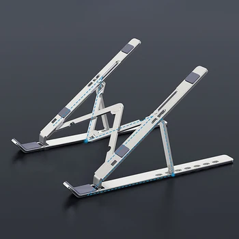 

Foldable Laptop Stand Adjustable Notebook Portable Laptop Holder Tablet Stand Computer Support For PC Computer