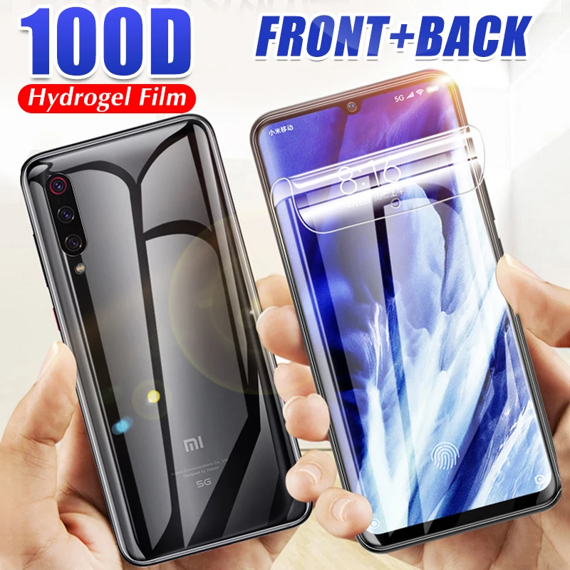 Мягкая Гидрогелевая пленка для экрана BoeYink Xiaomi Mi CC9 Pro CC9E мягкое закаленное стекло