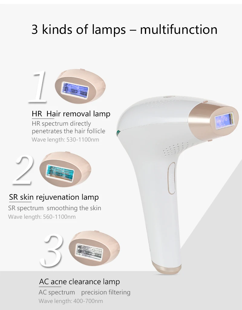 Electric Lazer  Permanent Hair Removal Machine