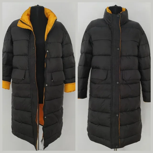 Зимний теплый пуховик Женская куртка с хлопковой подкладкой длинное пальто ватные куртки женские повседневные свободные парки верхняя одежда пальто