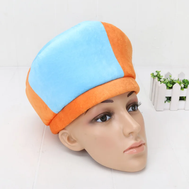 Blippi шапка для детей унисекс для старших подростков Blippi Кепка Косплей Prop плюшевые шапки