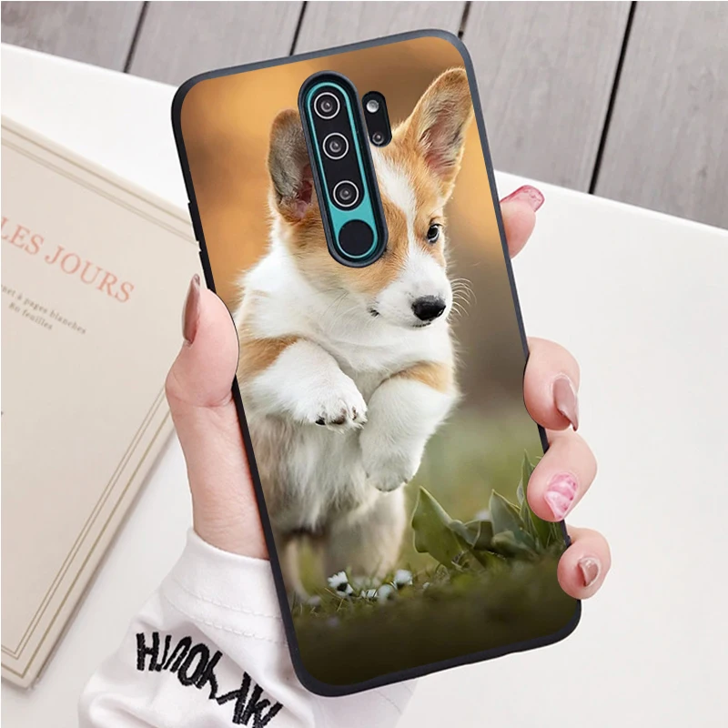 best flip cover for xiaomi Corgi Chó Silicone Ốp Lưng Điện Thoại Redmi Note 9 8 7 Pro S 8T 7A Bao xiaomi leather case case Cases For Xiaomi