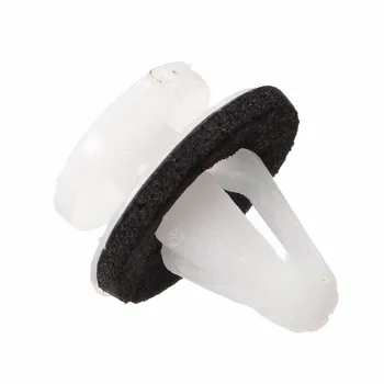 

MB696120 50/100pcs Car Fastener Side Moulding Clips White Door Plate Buckle For Mitsubishi Eclipse 1994-2012