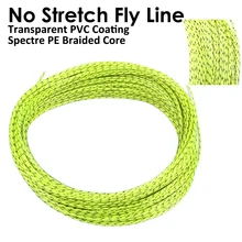 Maximumcatch без-стрейч Fly Line плетеный Соединительный сердечник ПВХ покрытие 5WT 100FT желтый/черный