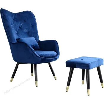 

Nordic single sofa chair simple modern living room lazy sofa bedroom cute girl balcony leisure small sofa