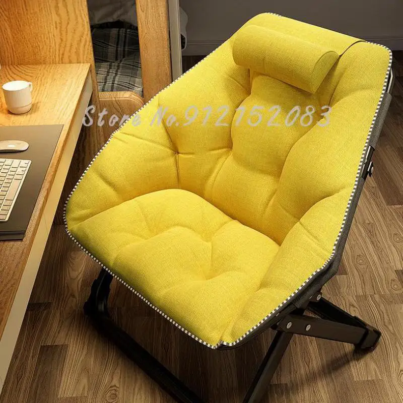 Lazy Moon Chair Sofa Backrest Leisure Girl Cute Bedroom Single Bay Window Portable Folding | Мебель