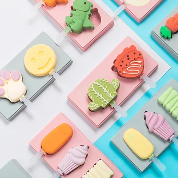 silicone mold Forms for ice cream Mousse kitchen accessories bakery
tools Animals Shape Jelly 3d pastry mould chocolate molds