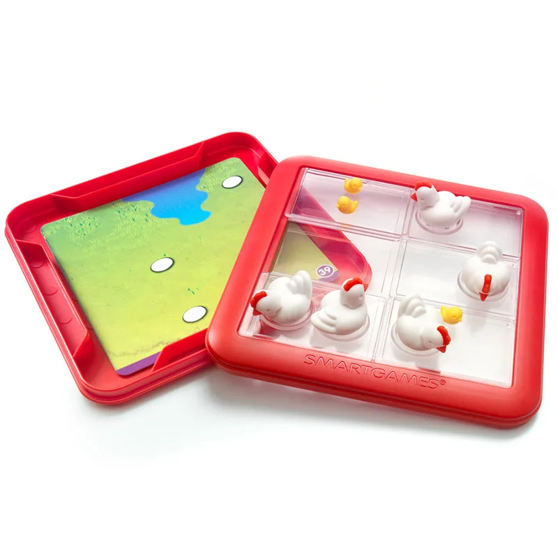 

Belgium Smart Games Chicken Mother Nursing Cubs Remember Children'S Educational Toy Board Game Planning Capacity Dedicated 4-Yea