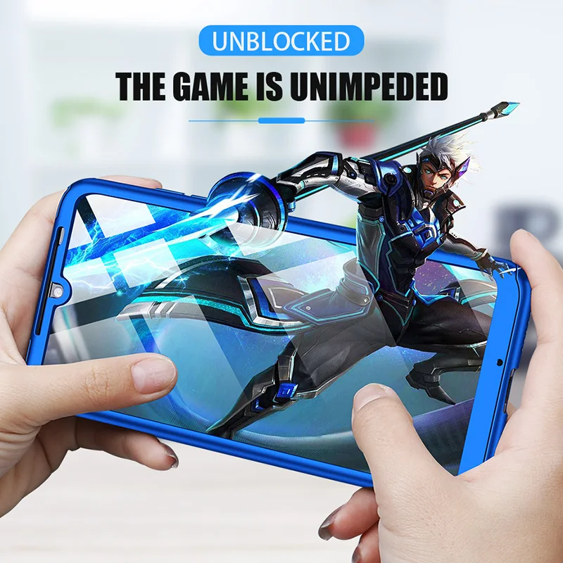 Противоударные чехлы с полным покрытием 360 для Xiaomi Mi 9 SE 9T CC9 CC9E Note 10 Pro чехол Redmi 8 8T 7