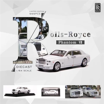 

1:64 Rolls Royce Phantom VII White Diecast Model Car