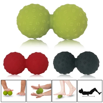

Hot 1Pc Massage Ball Silicone Convex Roller Back Plantar Roller Massager for Fatigue Relieving MVI-ing