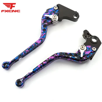 

For Yamaha YFM 700 Raptor 700R 2007 - 2017 2016 CNC Aluminum Adjustable Camouflage 3D Motorcycle Brake Clutch Levers Handle Set