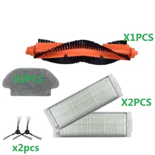 Accesorios de Robot de barrido mopa paños Cepillo Lateral cepillo principal cepillo de rodillo filtro lavable apto para Xiaomi Mijia STYJ02YM(China)