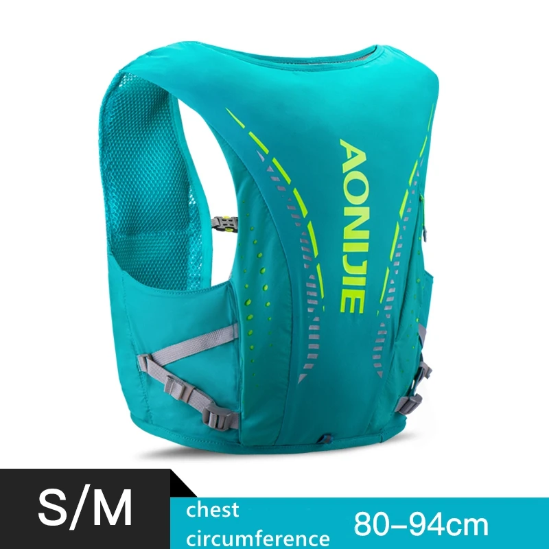 SM Mint Green Aonijie открытый рюкзак 8L гидратационный жилет Сверхлегкий дышащий Trail сумки для бега для кемпинга пешего туризма с 1.5L сумка для воды C958 - Цвет: SM Mint Green