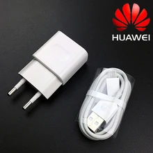 huawei Зарядное устройство 5 V/1A ЕС внешнее аккумуляторное устройство адаптер usb 1a микро кабель для honor 7x 3c 3x 4a 4c 4x g7 p7 p6 5c 6a 5x6 6c 6x