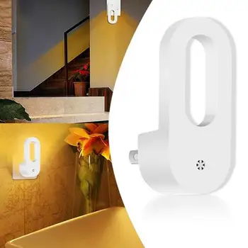 

Automatic Light Lamp LED Indoor/Outdoor Dimmable Plug-In Induction Sensor Control Light Energy Saving EU/US Plug Bedroom