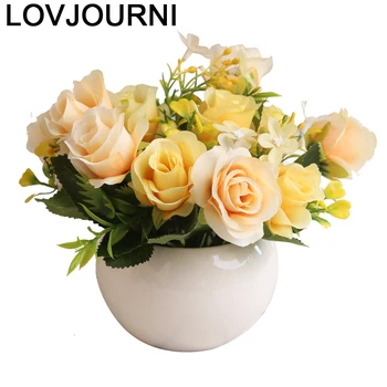 

Dekoratif Vazo Para Jardim Suculenta Jarrones Decorativos Moderno Home Decoration Accessories Modern Vaso De Flor Flower Vase